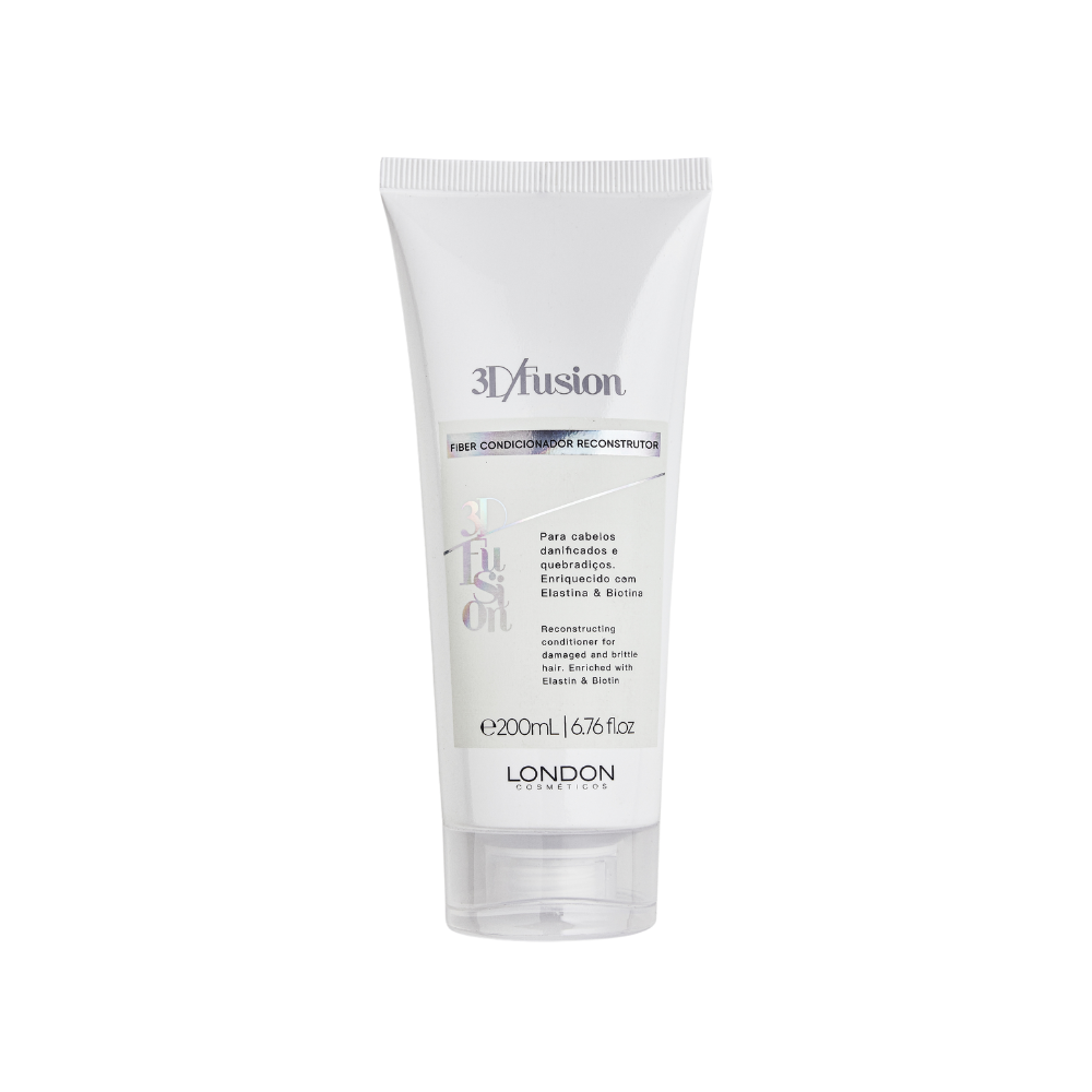 Condicionador Reconstrutor Fiber 3D Fusion 200g | London Cosméticos