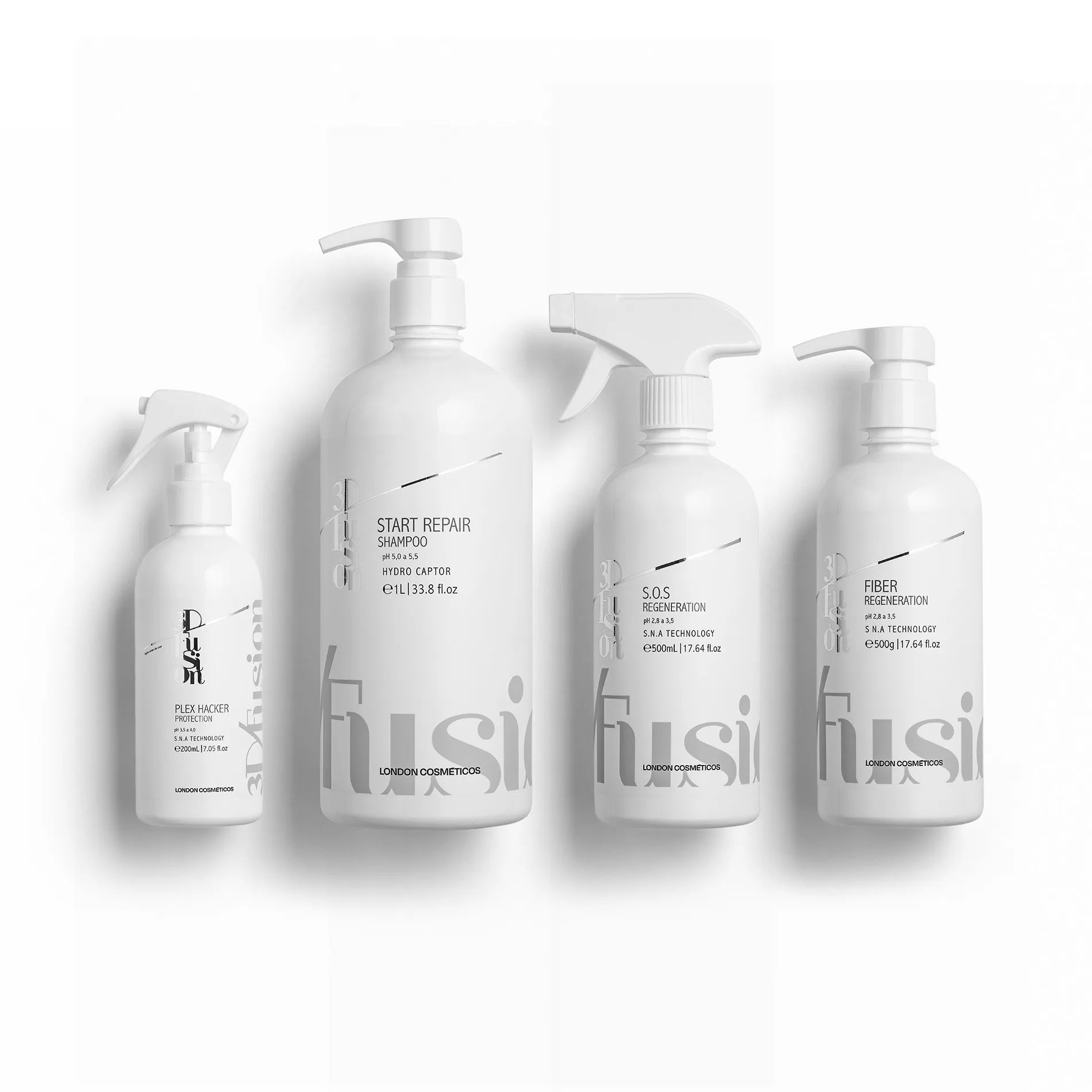 Kit Completo de Tratamento 3D Fusion | London Cosméticos