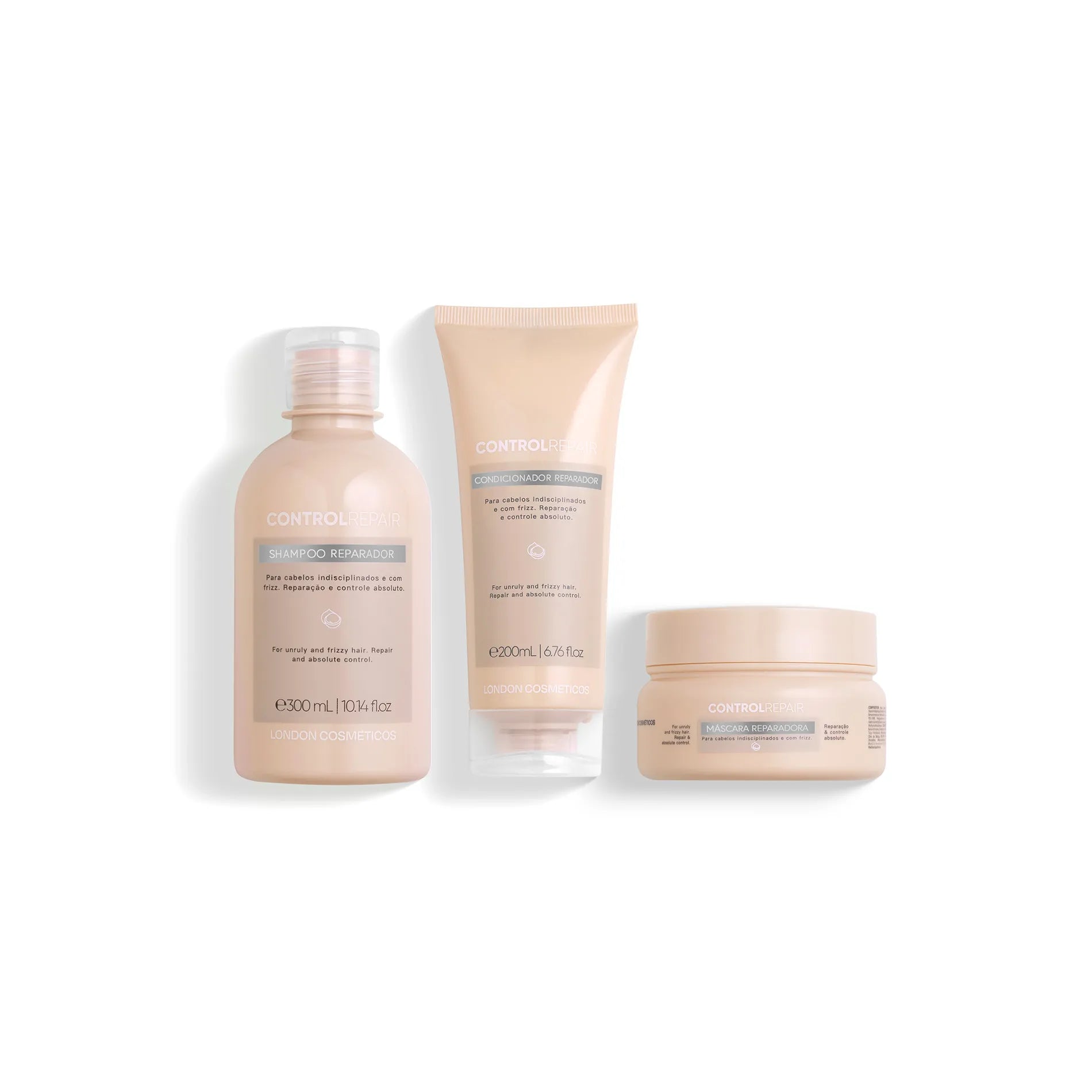 Kit Home Care Control Repair - shampoo/cond/masc