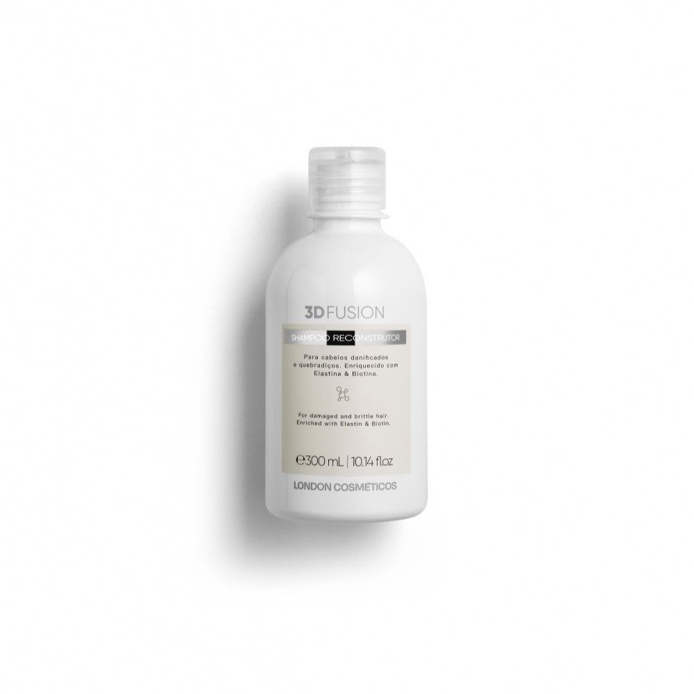 Shampoo Reconstrutor Fiber 3D Fusion 300ml | London Cosméticos